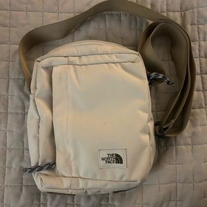 The North Face Crossbody in Cream
